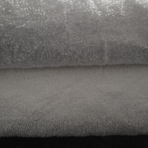 Plush White Bath Towel - Soft Cotton Terry